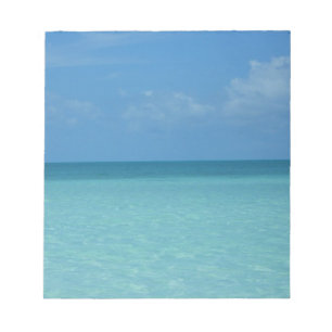 Bloc-note Caraïbes Horizon Tropical Turquoise Bleu