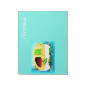 Bloc-note Caravane gitane maison miniature (Tourné)