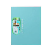 Bloc-note caravane vintage classique (Tourné)