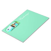 Bloc-note caravane vintage classique (Incliné)