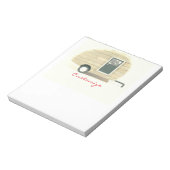 Bloc-note caravane vintage en lacet gypsy caravane (Tourné)