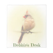 Bloc-note Cardinal des femmes (Devant)