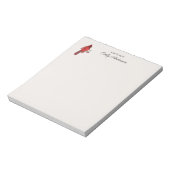 Bloc-note Cardinal personnalisé (Tourné)