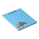 Bloc-note Caricature de la tortue des Galapagos (Incliné)