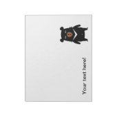 Bloc-note Caricature de l'ours noir (Tourné)