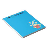 Bloc-note Caricature de pop-corn drôles (Incliné)