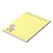 Bloc-note Caricature du tigre mignon Saber Toothed Smilodon (Tourné)