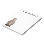 Bloc-note Caricature en élasmère de rhinocéros laineux (Tourné)