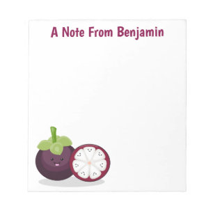 Bloc-note Caricature mignonne mauve mangouste