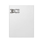 Bloc-note Caricature suédoise Vallhund Chien (Tourné)