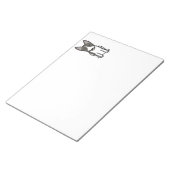 Bloc-note Caricature suédoise Vallhund Chien (Incliné)