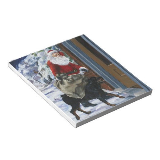 Bloc-note Carl Helping Santa Claus de<Carl's Christmas>b (Incliné)