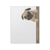 Bloc-note Carlin chiot animal animal animal (Tourné)
