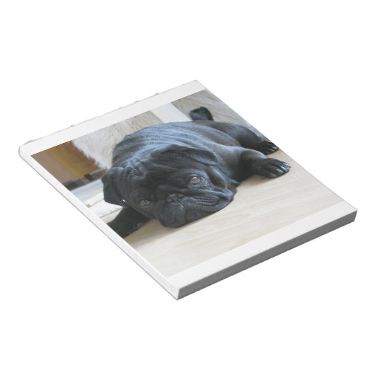 Bloc-note carlin noir plat (Incliné)