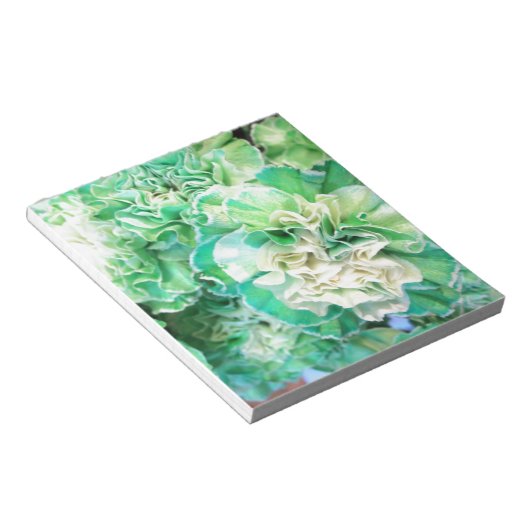 Bloc-note Carnation verte (Incliné)