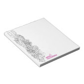 Bloc-note Carol's Doodles Notepad (Incliné)