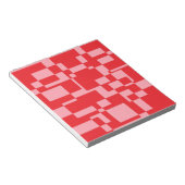 Bloc-note Carré rose rouge (Incliné)
