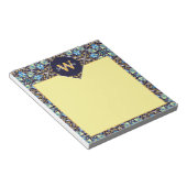 Bloc-note Carreaux orientaux, azulejos diagonaux (Incliné)
