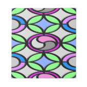 Bloc-note Carrelage couleur verre (Devant)