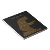 Bloc-note Carrelage poétique de Rumi "The Guest House" (Incliné)