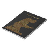 Bloc-note Carrelage poétique de Rumi "The Guest House" (Tourné)