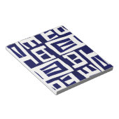 Bloc-note Carte africaine - Marine Ivory (Incliné)