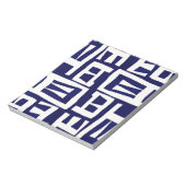 Bloc-note Carte africaine - Marine Ivory (Tourné)