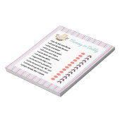 Bloc-note Carte De Jeu Personnalisable Pour Maman Ou Papa Ba (Tourné)