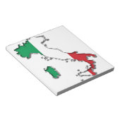 Bloc-note Carte de l'Italie (Incliné)