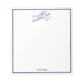 Bloc-note Carte de Long Island The Hamptons (Devant)