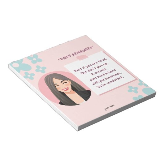 Bloc-note Carte de motivation (Incliné)