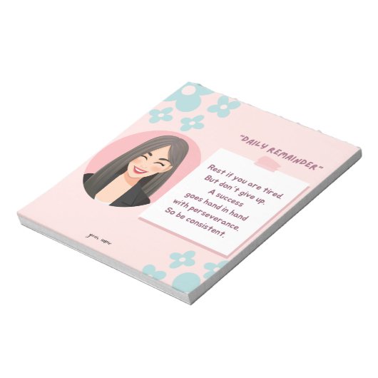 Bloc-note Carte de motivation (Tourné)