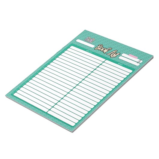 BLOC-NOTE CARTE DE RÉSERVATION HOMESCHOOL (Incliné)