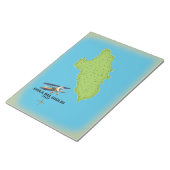 Bloc-note Carte d'Isola del Giglio (Incliné)