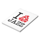 Bloc-note Carte I 45 Jazz (Tourné)
