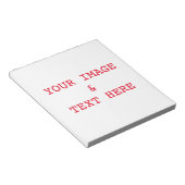 Bloc-note Carte mémoire personnalisée (Incliné)