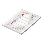 Bloc-note Carte mère Blumenmerkblatt (Tourné)