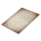 Bloc-note Carte Tarot Papier à papier papeterie rustique à r (Incliné)