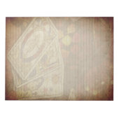 Bloc-note Carte Tarot Papier à papier papeterie rustique à r (Devant)