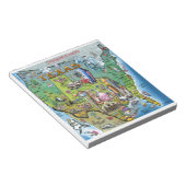 Bloc-note Carte Texas USA (Incliné)