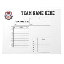 Cartes de composition de football américain