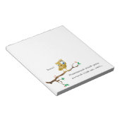 Bloc-note Cartes de devis amusantes (Incliné)