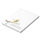 Bloc-note Cartes de devis amusantes (Tourné)