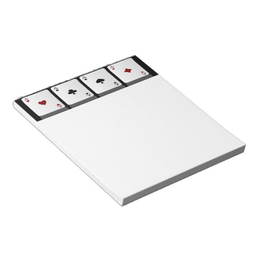 Bloc-note Cartes de lecture Ace (Incliné)