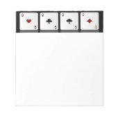 Bloc-note Cartes de lecture Ace (Devant)