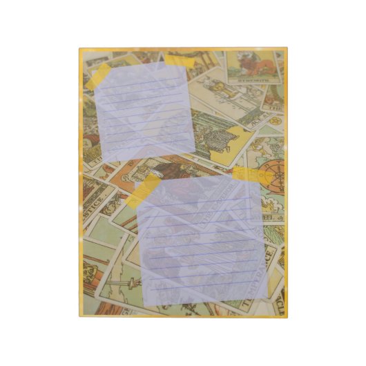 Bloc-note Cartes de Tarot Fun Notetaking Theme Paper (Tourné)