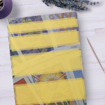 Bloc-note Cartes de Tarot Jaune Doré Papier à Thème<br><div class="desc">Une belle plaquette de format standard papier 8.5 x 11" - chaque page avec des blocs de couleur or jaune.</div>