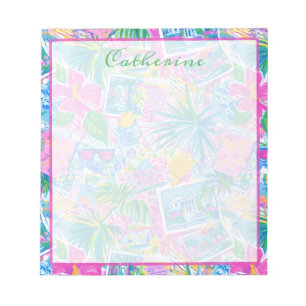 Bloc-note Cartes postales personnalisées de plage tropicale