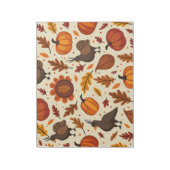 Bloc-note Cartes Thanksgiving (Tourné)