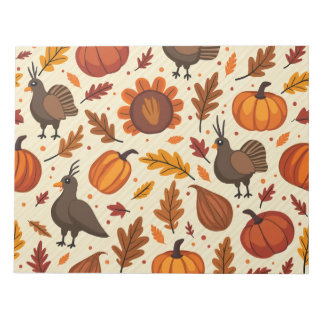 Bloc-note Cartes Thanksgiving